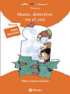 cover image of Manu, detective, en el zoo